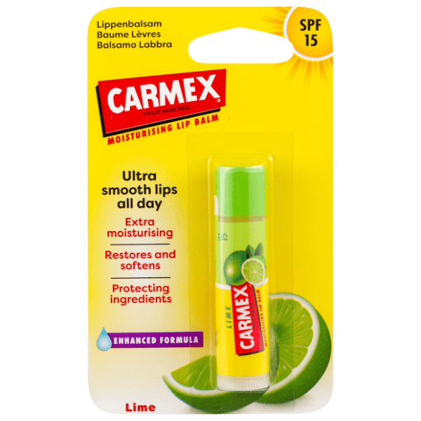 CARMEX Lime balzam za usne SPF15 4,25g