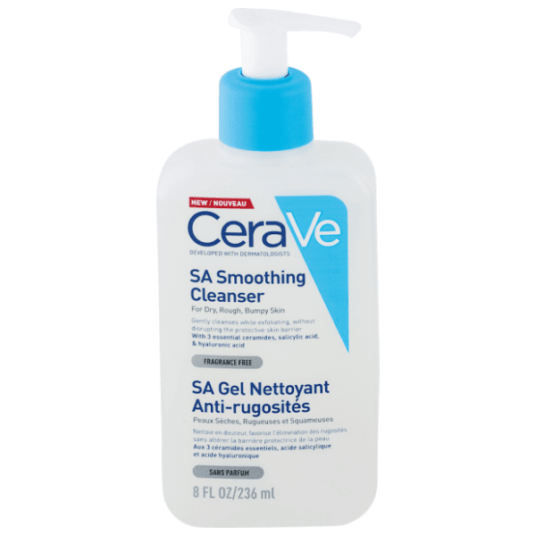 CERAVE Sa smoothing cleanser gel za čišćenje suve i grube kože 236ml