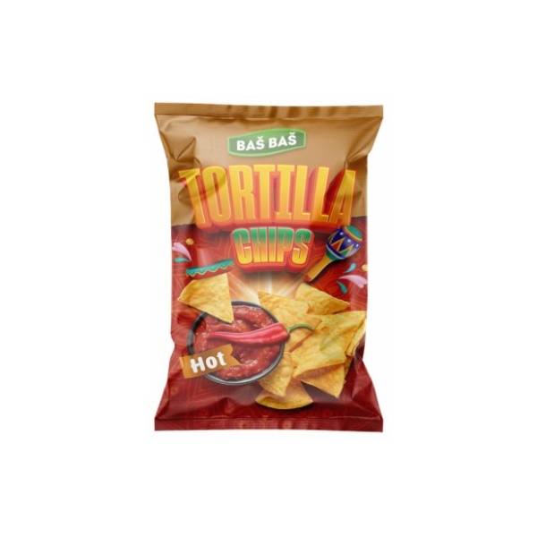 Čips BAŠ BAŠ tortilja ljuta 125g