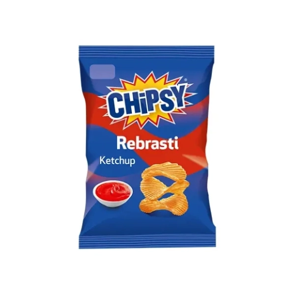 Čips CHIPSY rebrasti ketchup 85g