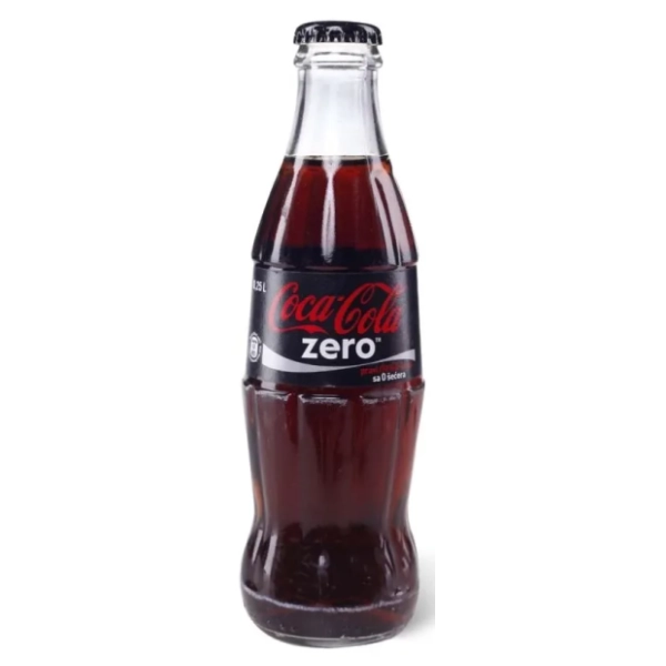 COCA COLA Zero staklo  250ml