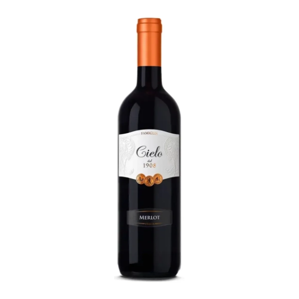 Crveno vino CIELO E TERRA Merlot polusuvo 0,75l