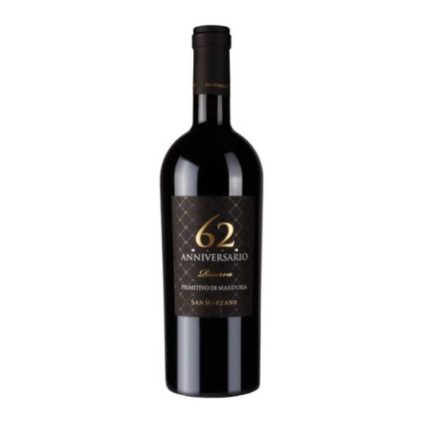 Crveno vino SAN MARZANO Anniversario 62 primitivo di manduria 0,75l