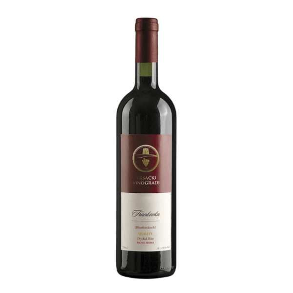 Crveno vino VRŠAČKI VINOGRADI Frankovka 0,75l