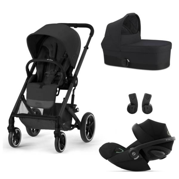 CYBEX kolica za bebe 3 u 1 Balios S Lux moon black plus