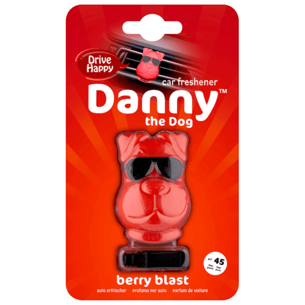 DANNY THE DOG osveživač za auto berry blast 1kom