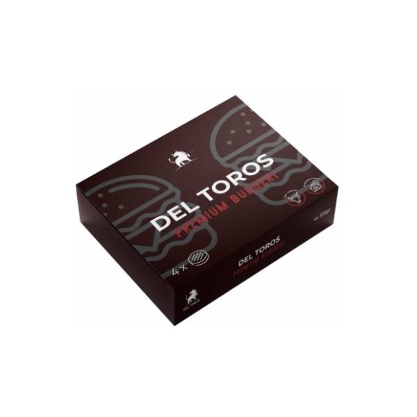 DEL TOROS Premium burger 4x125g