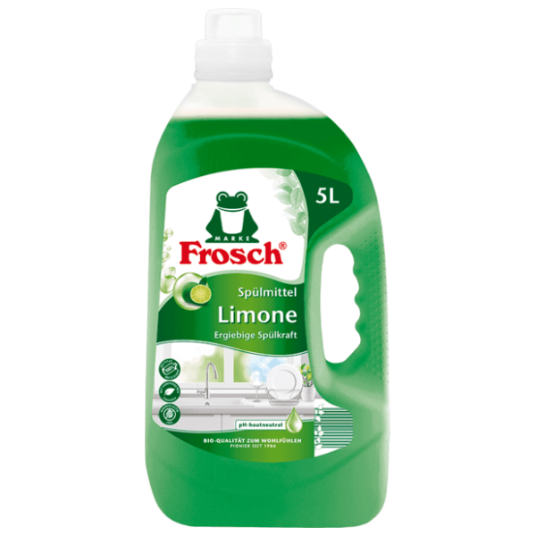 Deterdžent za posuđe FROSCH limun 5l