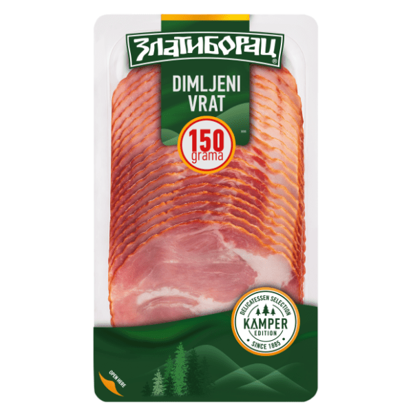 Dimljeni vrat ZLATIBORAC Kamper 150g