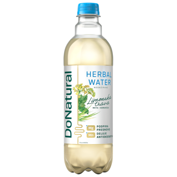 DONATURAL Limunska trava mg + mn negazirana voda 500ml