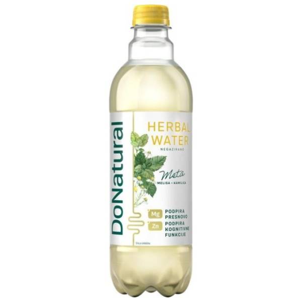 DONATURAL Meta mg + zn negazirana voda 500ml