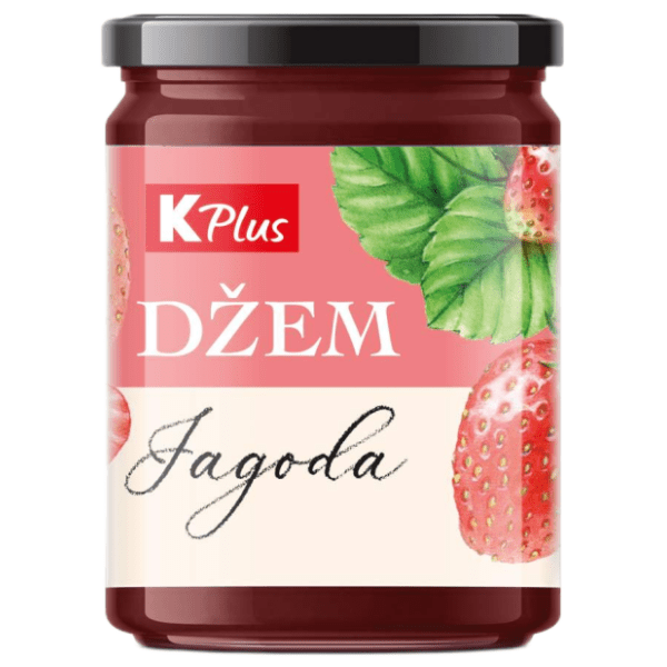 Džem K PLUS jagoda 680g