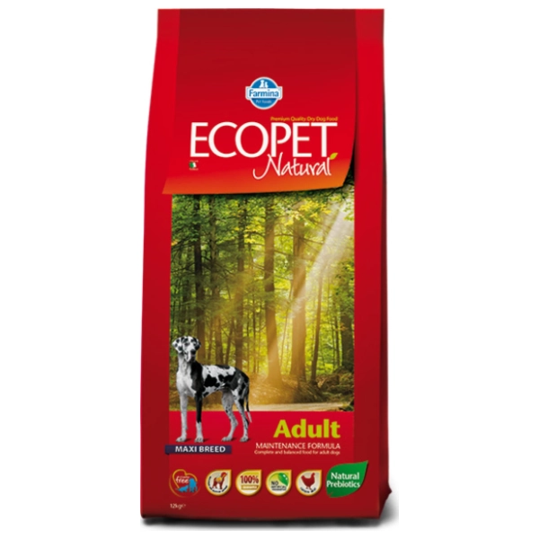 ECOPET Natural adult maxi hrana za pse 12kg