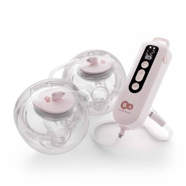 Električna pumpica za izmazanje KINDERKRAFT Gentleflow double roze