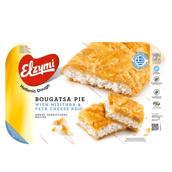 ELZYMI pita bugača sa feta & mizithra sirom 450g
