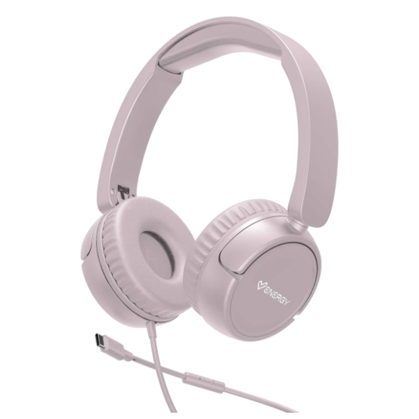ENERGY SISTEM slušalice Urban Type C roze