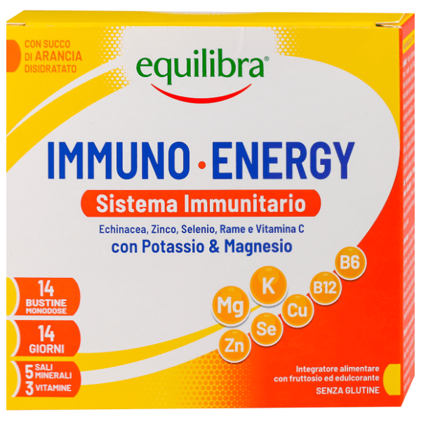 EQUILIBRA Immuno energy kalijum i magnezijum kesice 14kom