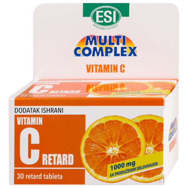 ESI Vitamin C retard tablete 1000mg 30kom
