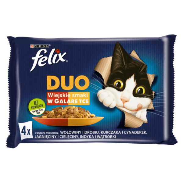 FELIX hrana za mačke multipack duo 4x85g