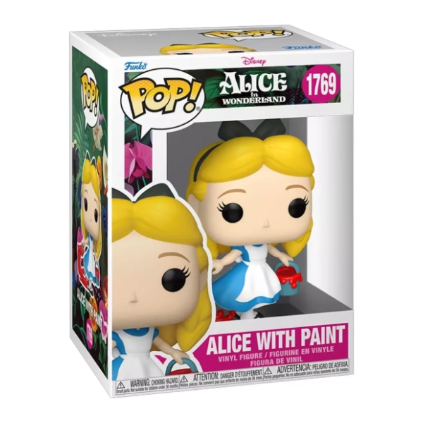 Figura Alice with paint Alice In Wonderland FUNKO