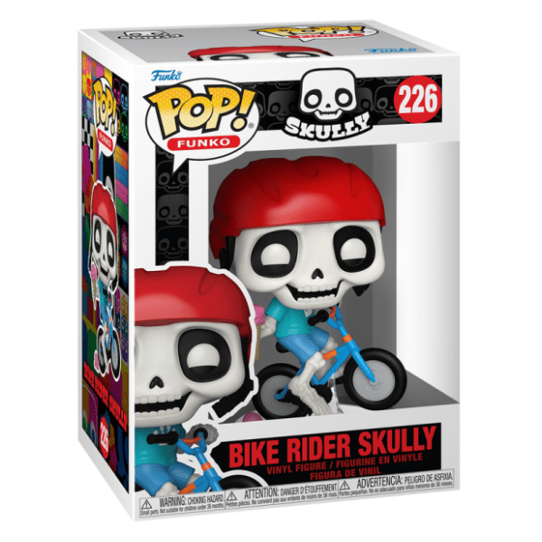 Figura Bike rider Skully Skeleton Summer FUNKO