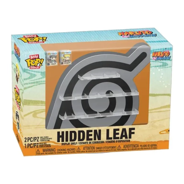 Figura Bitty POP Hidden leaf Naruto display FUNKO