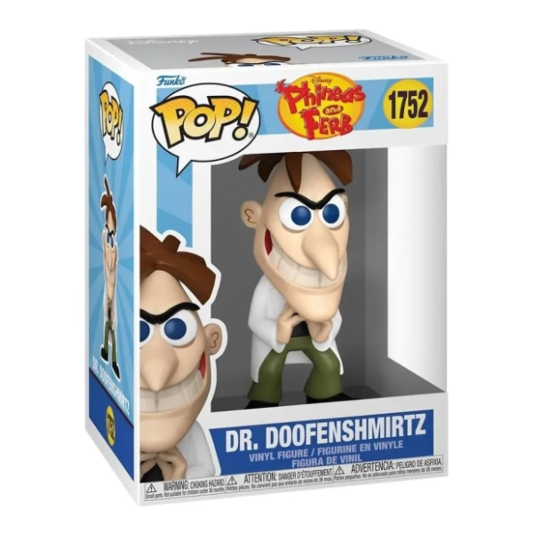 Figura Dr. Doofenshmirtz Phineas And Ferb FUNKO