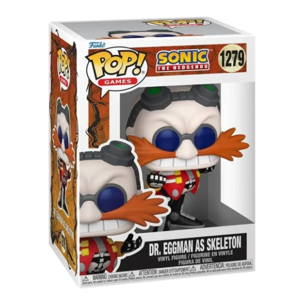 Figura Dr. Eggman as skeleton Sonic FUNKO