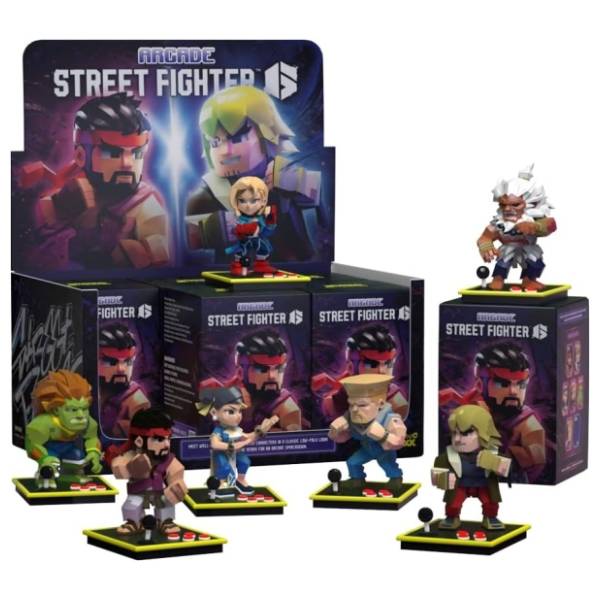 Figura Street Fighter blind box MIGHTY JAXX 1kom