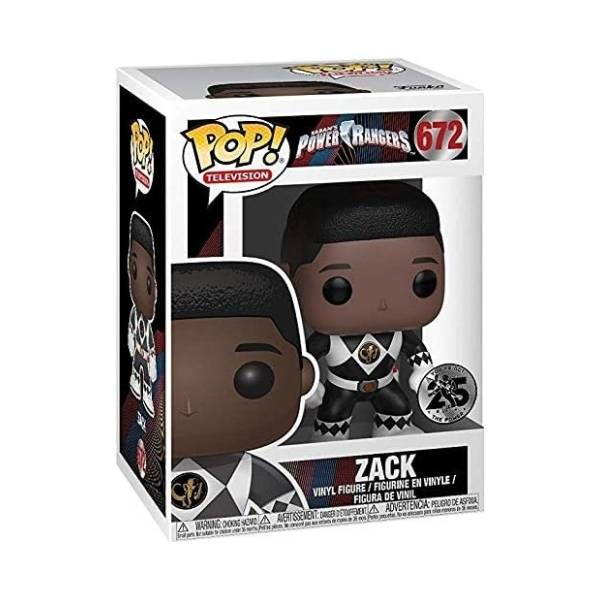 Figura Zack black ranger Power Rangers FUNKO