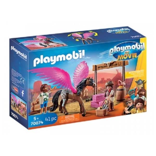 Figure Marla i Del sa letećim konjem PLAYMOBIL