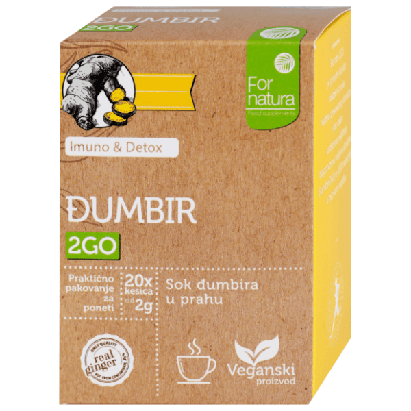 FORNATURA sok od đumbira u prahu kesice 20x2g