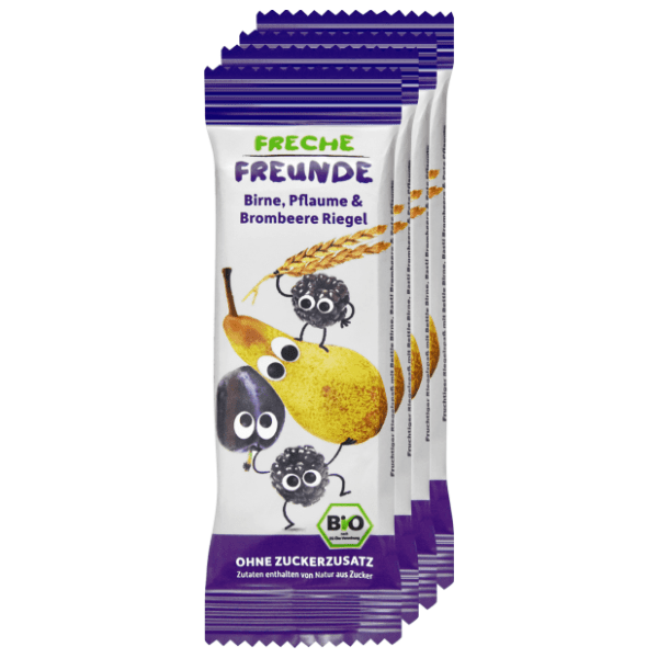 FRECHE FREUNDE mini bar kruška šljiva kupina 4x23g
