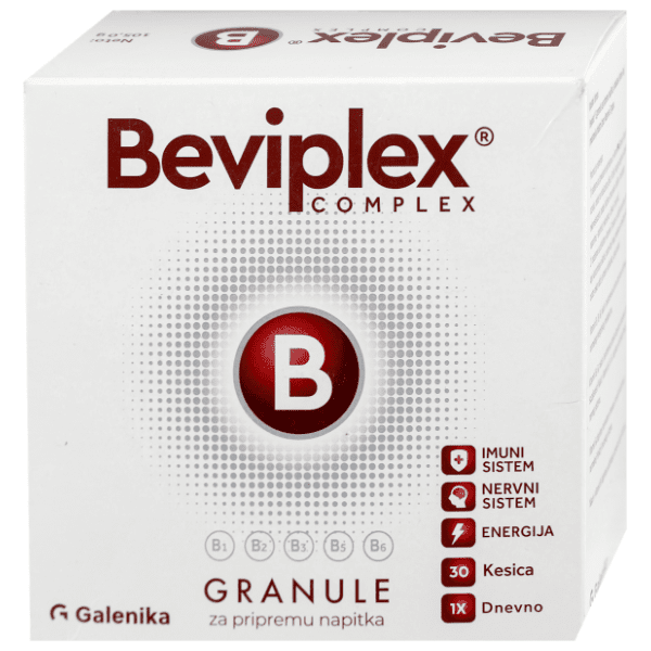 GALENIKA Beviplex B complex granule u kesicama 30kom