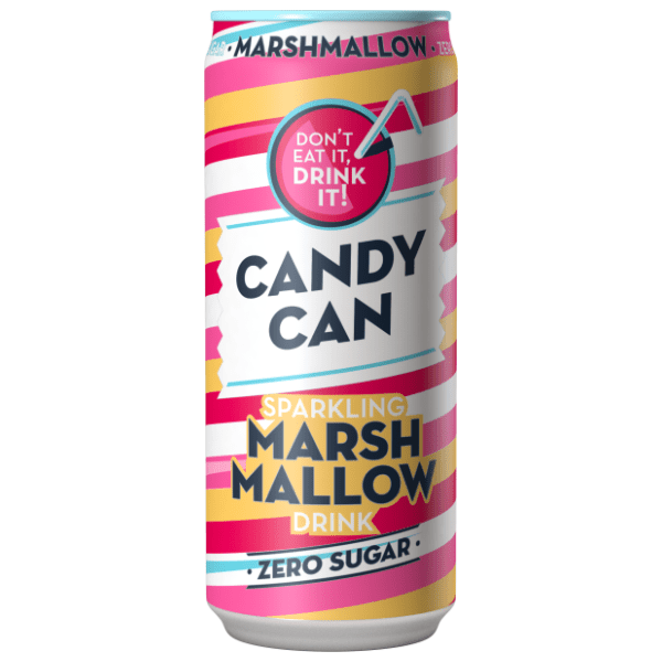 Gazirani sok CANDY CAN marshmallow 330ml