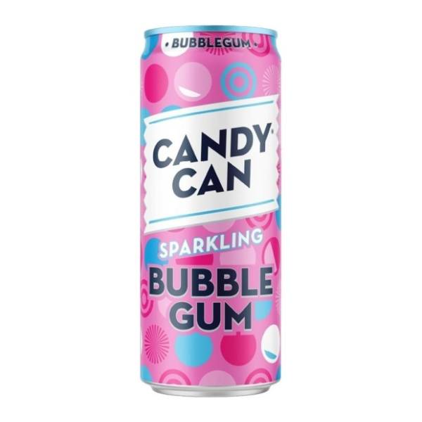 Gazirani sok CANDY CAN bubblegum 330ml