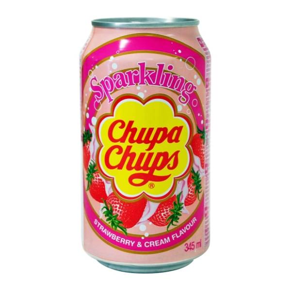 Gazirani sok CHUPA CHUPS jagoda 345ml