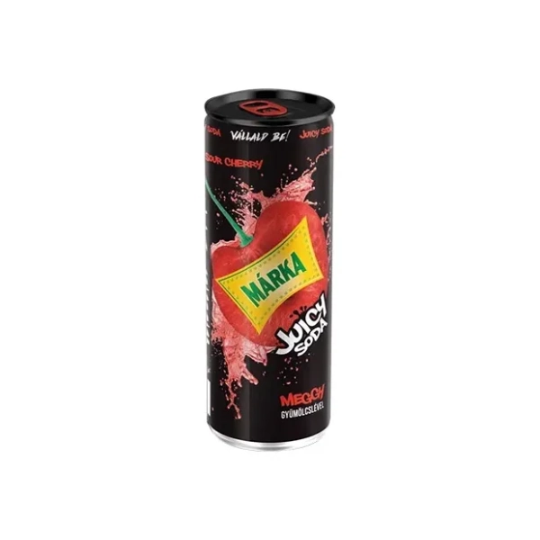 Gazirani sok MARKA višnja 250ml