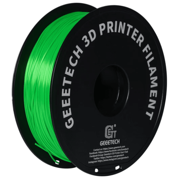 GEEETECH PLA 1,75 mm Green 3D filament