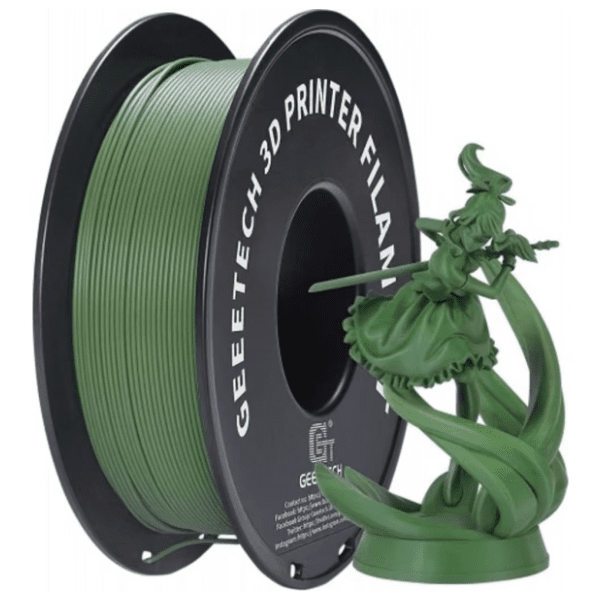 GEEETECH PLA Matte 1,75 mm Olive Green 3D filament