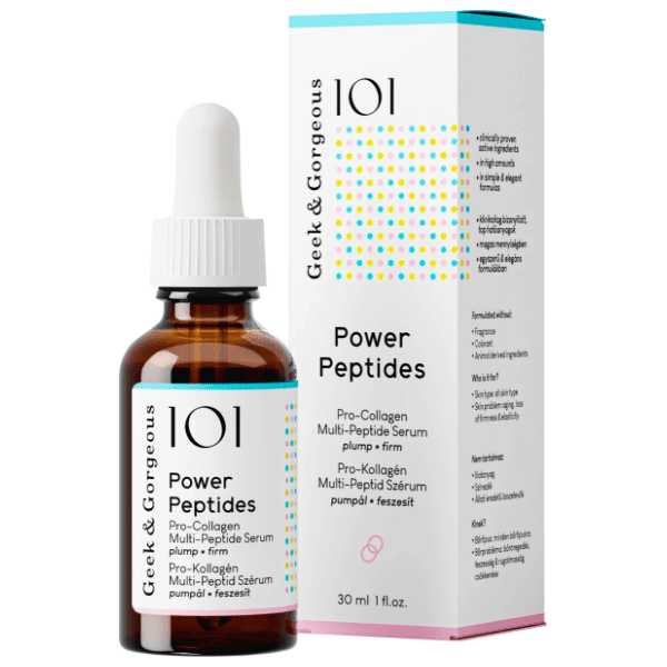 GEEK&GORGEOUS Power peptides serum za lice 30ml
