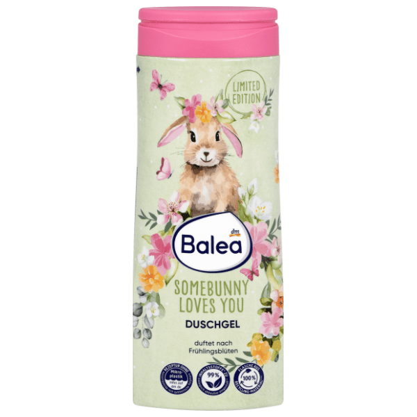 Gel za tuširanje BALEA Somebunny loves you 300ml