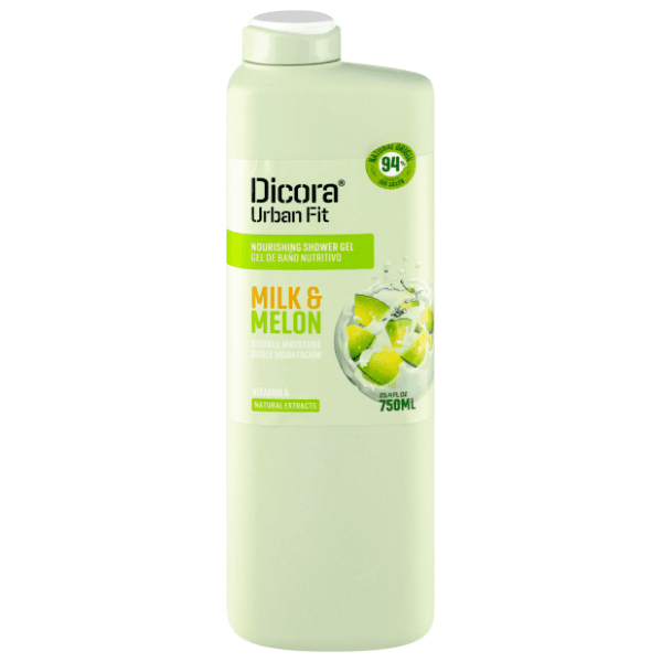Gel za tuširanje DICORA vitamin A mleko i dinja 750ml