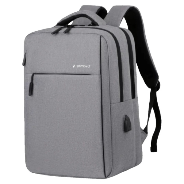 GEMBIRD ranac za laptop NCC15KLB012 15.6" sivi
