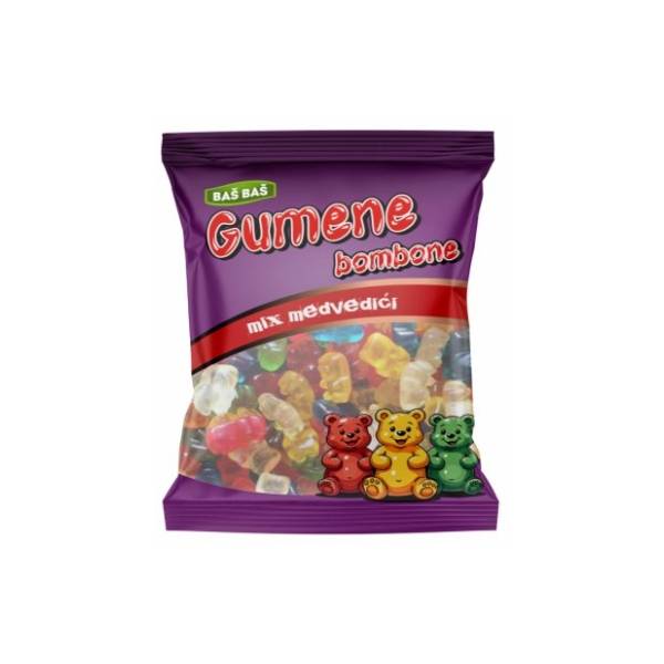 Gumene bombone BAŠ BAŠ Mix mede 100g