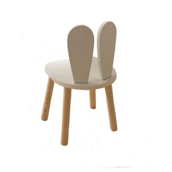 HANAH HOME Dečija stolica Bunny chair white