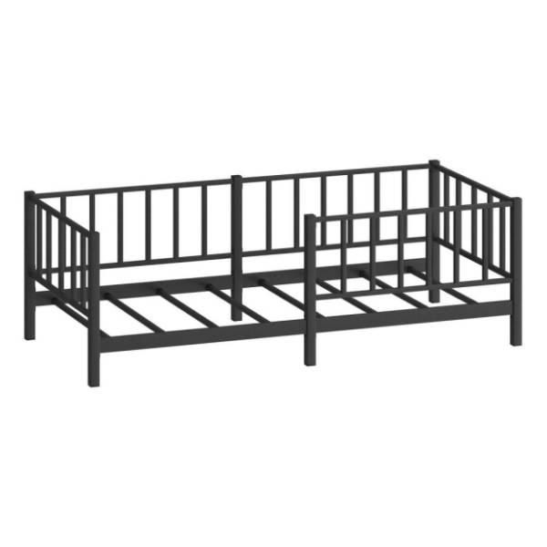HANAH HOME dečiji krevet Montessori 90 x 190 cm black