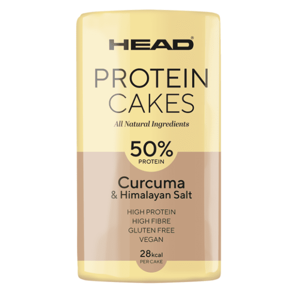 HEAD protein cakes curcuma & himalayan salt 90g