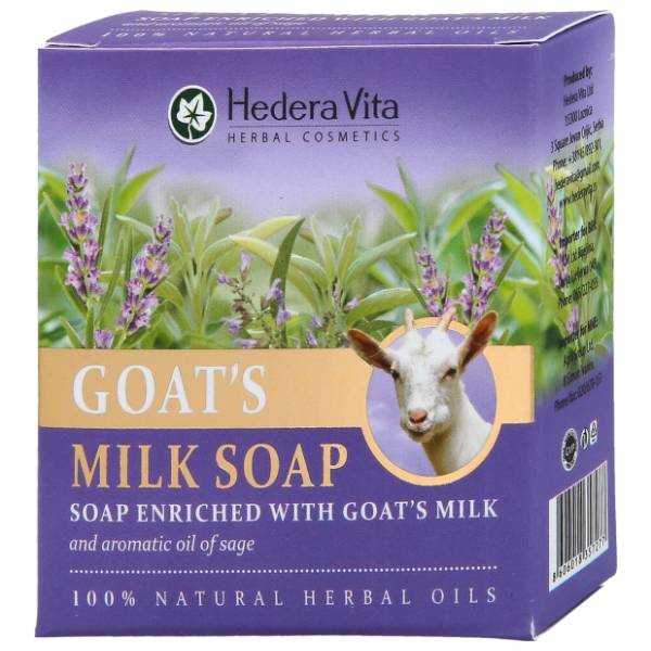 HEDERA VITA sapun sa kozjim mlekom žalfija 90g