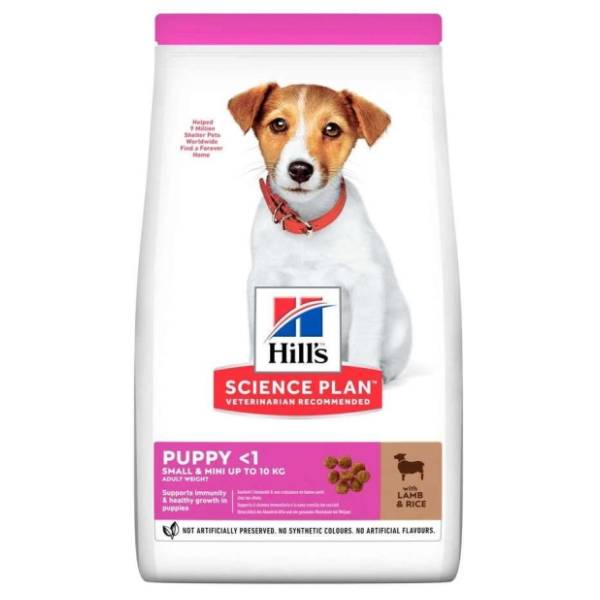 HILL'S Science Plan small&mini puppy hrana za pse jagnjetina i pirinač 6kg